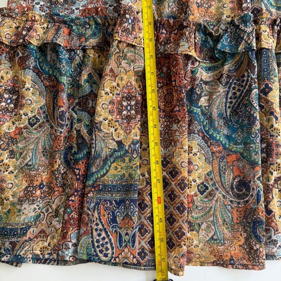 NWT Socialite Ruched Bodice Tie‎ Strap Maxi Sundress Small S Wedding Guest Party - Picture 6 of 15